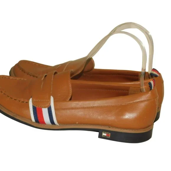 Tommy Hilfiger Karvel Leather Penny Loafers Size 8M - Picture 6 of 9
